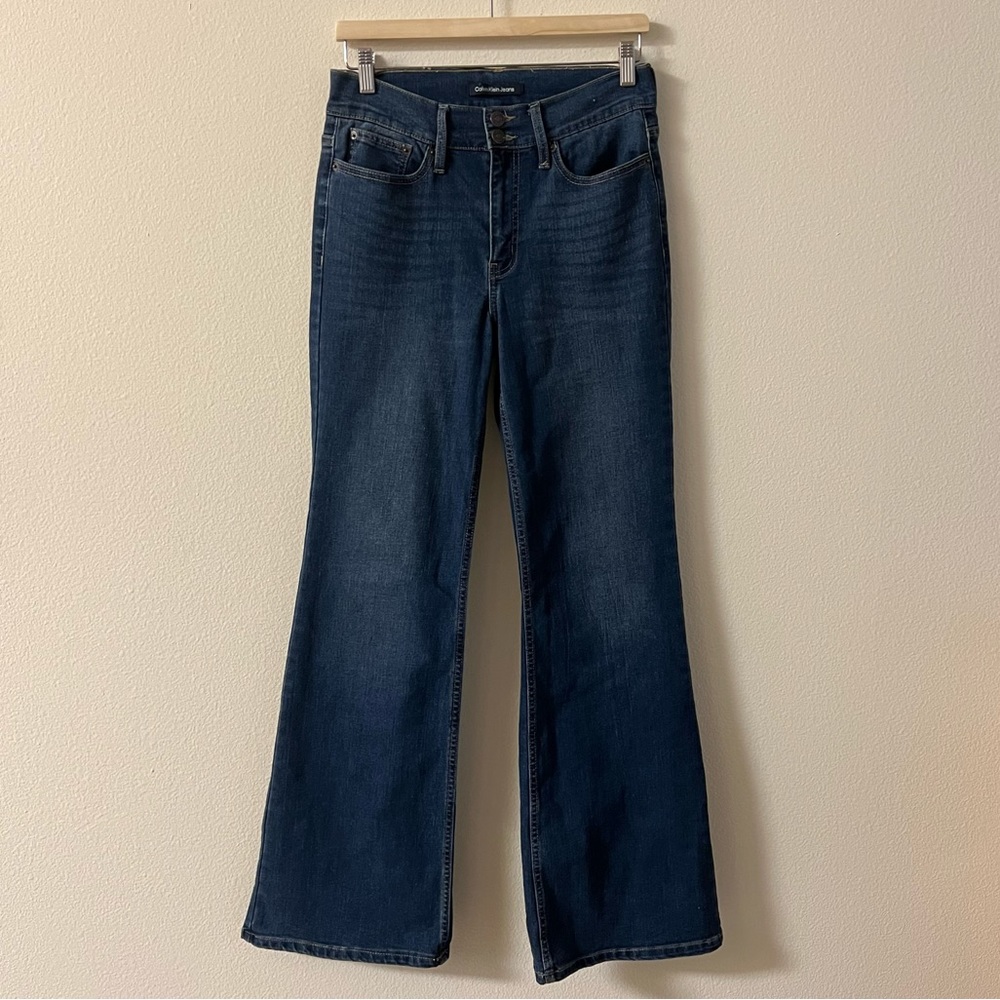 Calvin Klein High Rise Flare Jeans